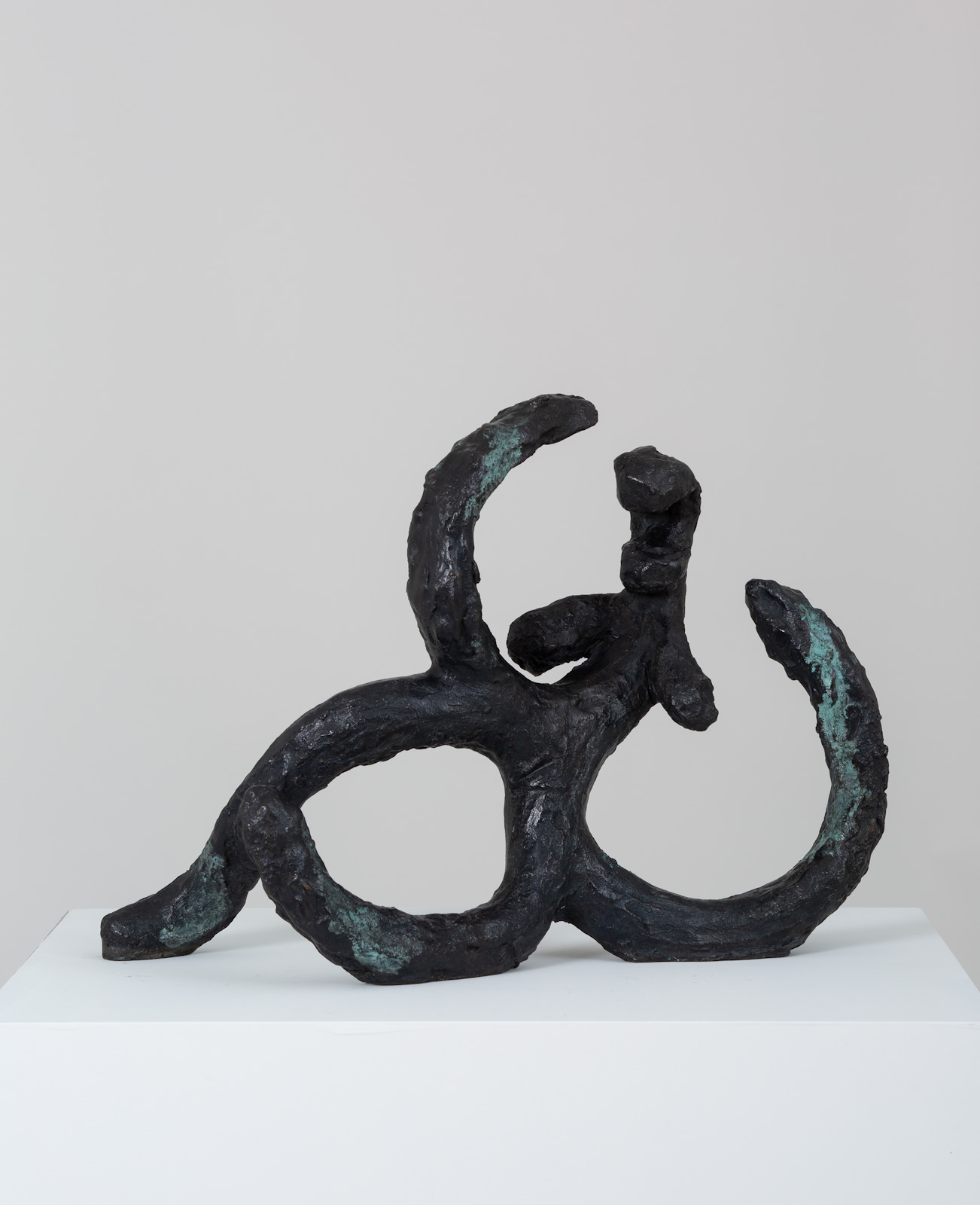 <em>woman reclining I</em>, 2017<br>Bronze<br>13 x 16 1/8 x 8 3/4 inches (33 x 41 x 22.2 cm)