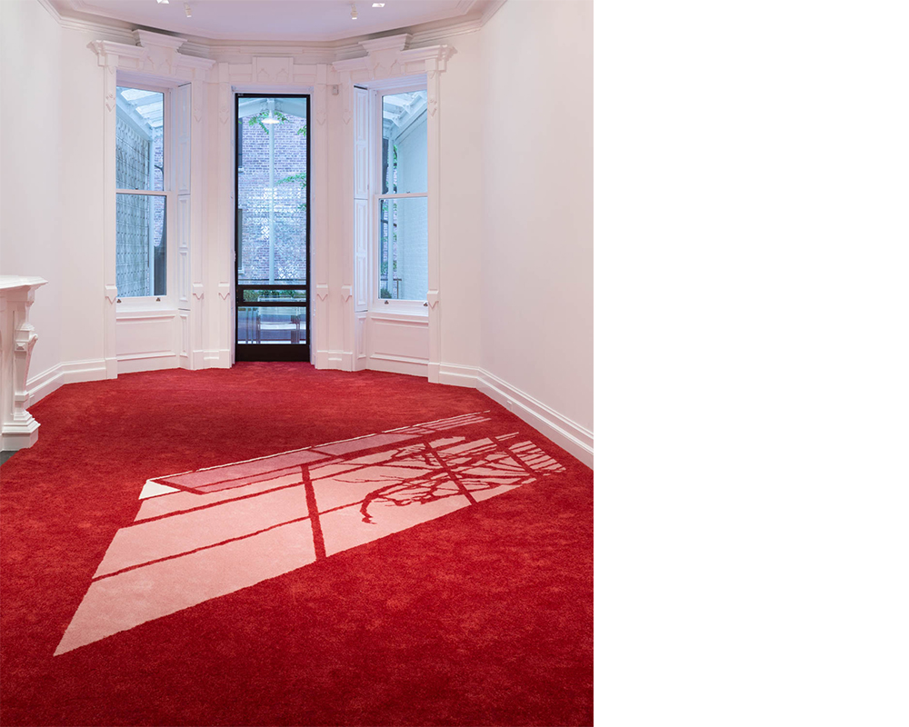 Philippe Parreno<div><i>6.00 PM,</i> 2000 – 2006</div><div>Carpet</div><div>Dimensions variable</div>